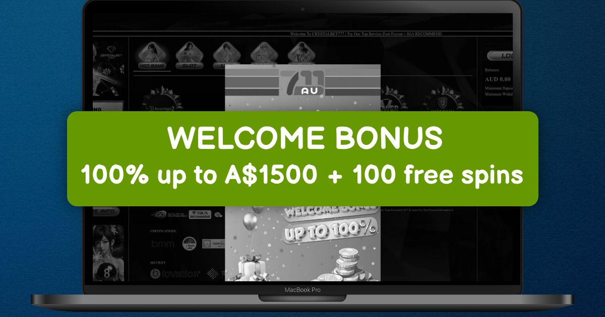 Crystalbet777 Casino banner